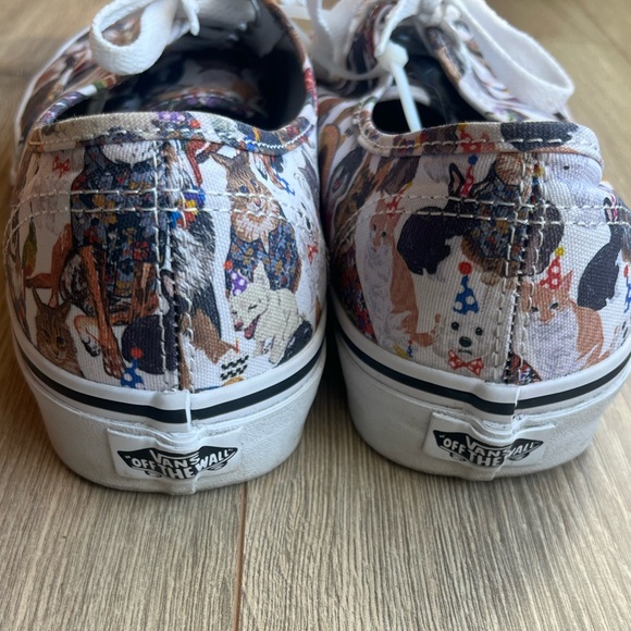 Vans x ASPCA  "Party Animal" sneakers sz 10w, 8.5men - Picture 3 of 4